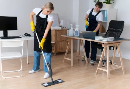 Nettoyage de bureau professionnel à Crugny